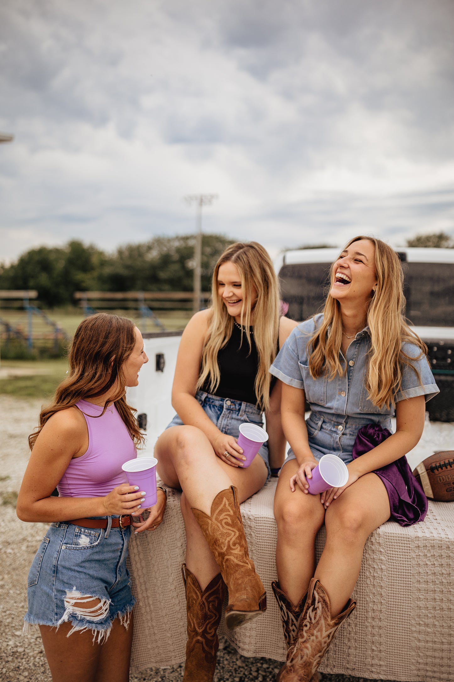 Boat Neck Bodysuit - LAVENDER