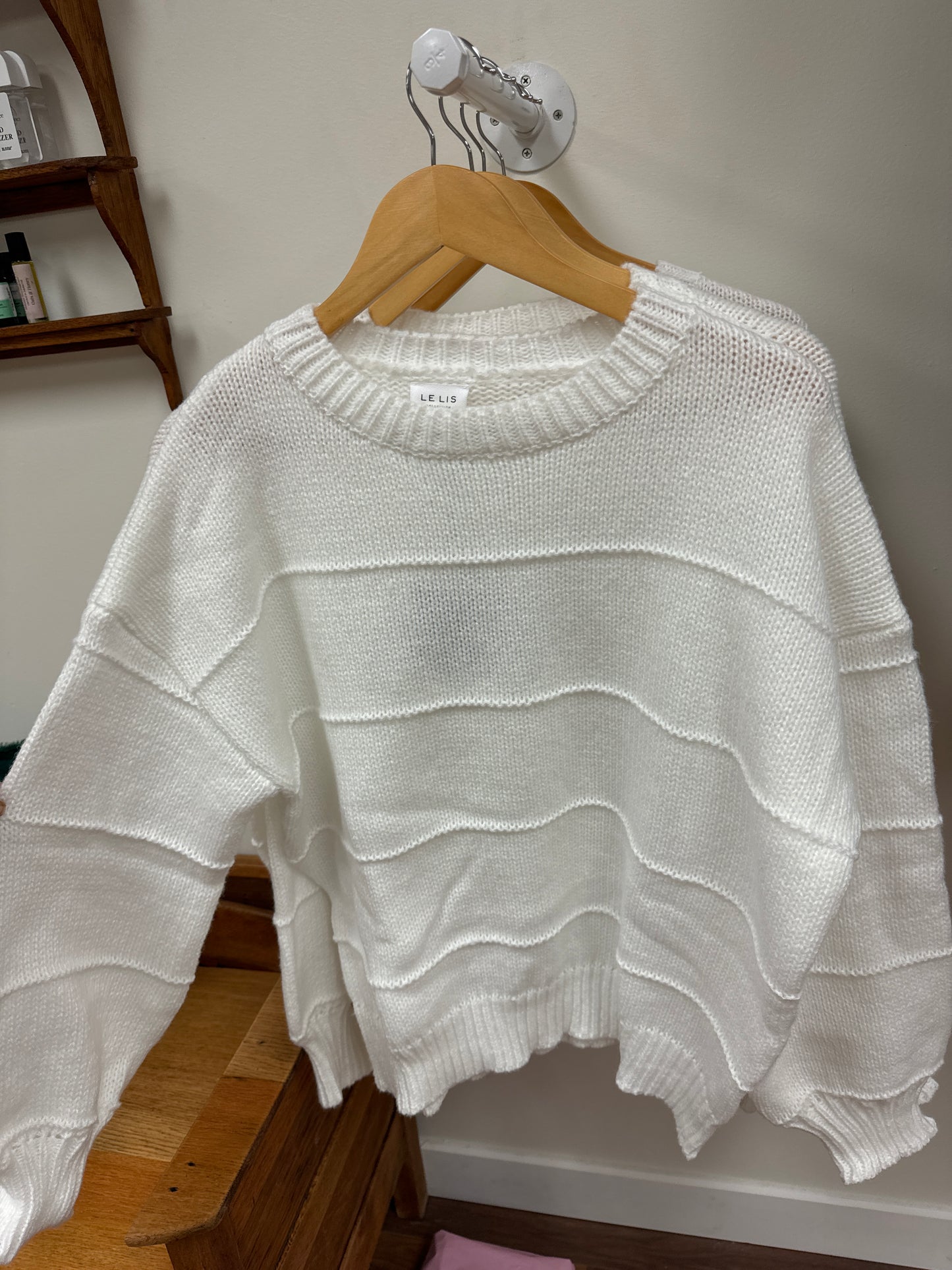 White Knit Sweater